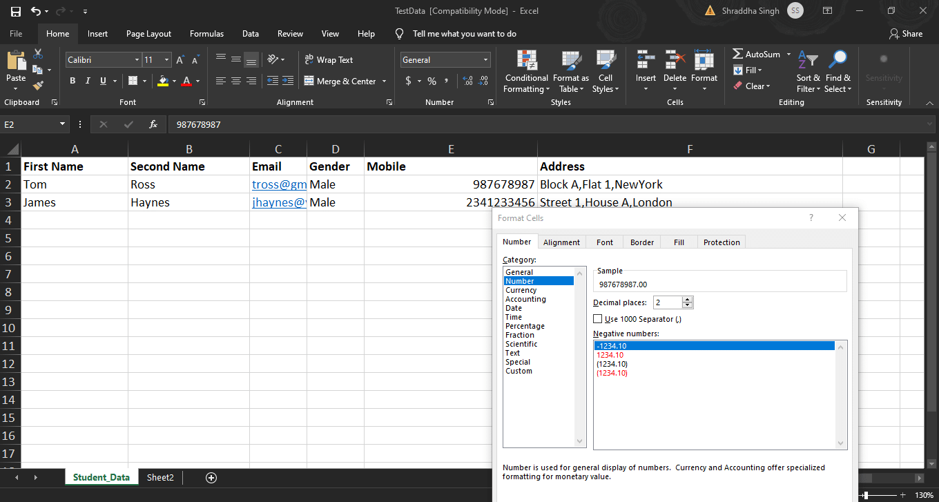 Read Write Data from Excel in Selenium with Example Apache POI